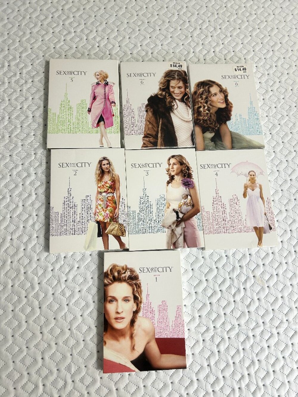 Sex and the City The Complete Series DVD Box Set Seasons 1-6 HBO Romance Show